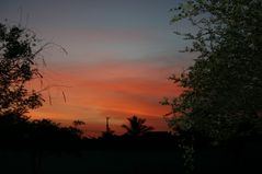 Sonnenuntergang in Afrika