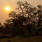 Sonnenuntergang in Afrika