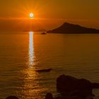 Sonnenuntergang in Agios Georgios