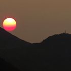 Sonnenuntergang in Alaska