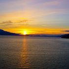 Sonnenuntergang in Alaska