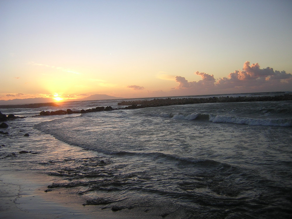 Sonnenuntergang in Algerien