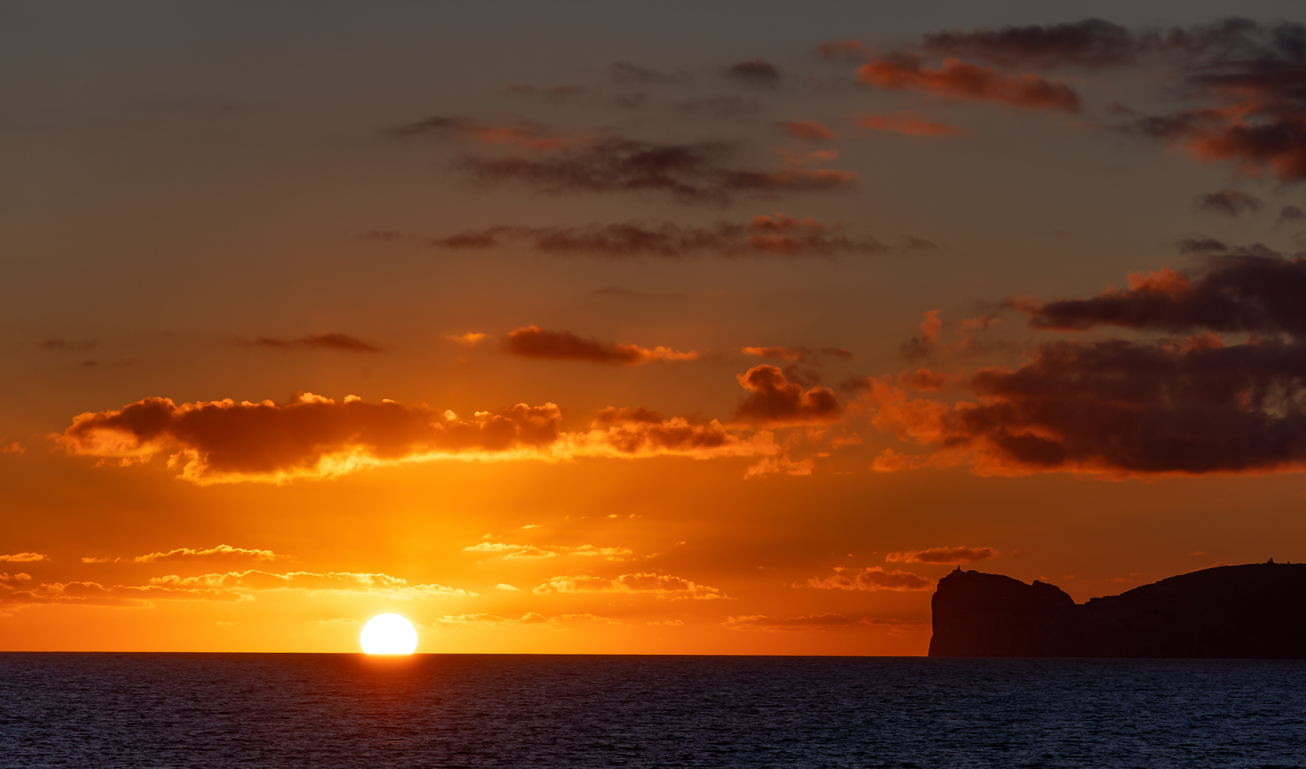 Sonnenuntergang in Alghero