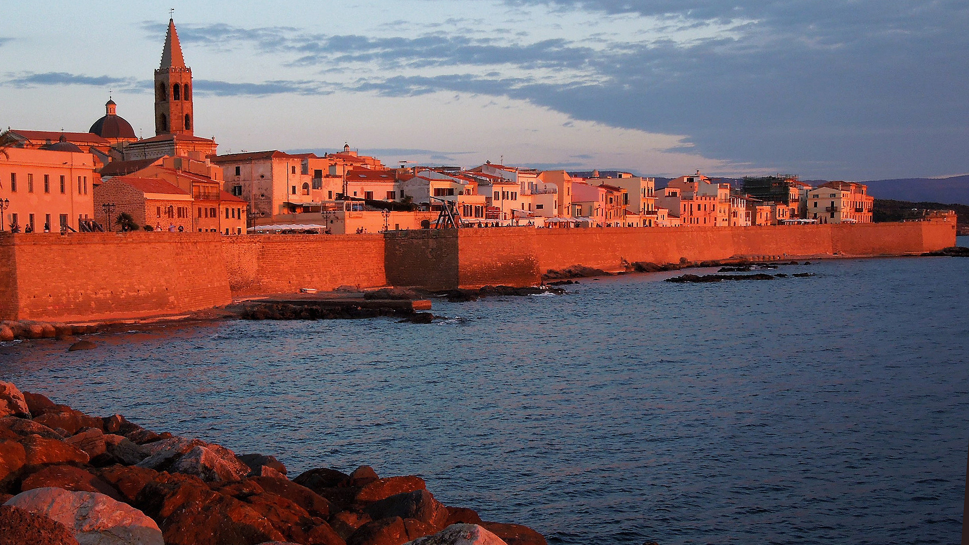 Sonnenuntergang in Alghero