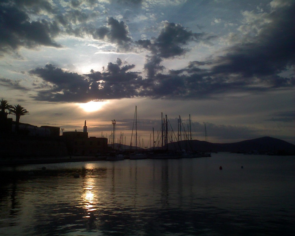 Sonnenuntergang in Alghero/Sardinien