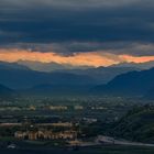 Sonnenuntergang in Algund/Südtirol_Juli 2015