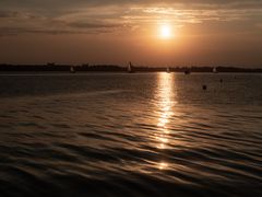 Sonnenuntergang in Altefähr