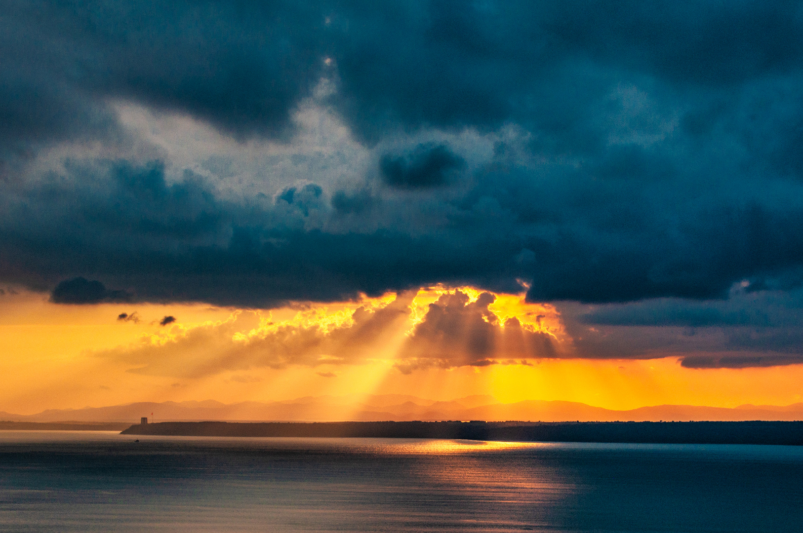 Sonnenuntergang in Çanakkale