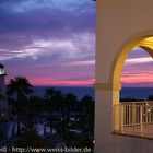 Sonnenuntergang in Andalusien