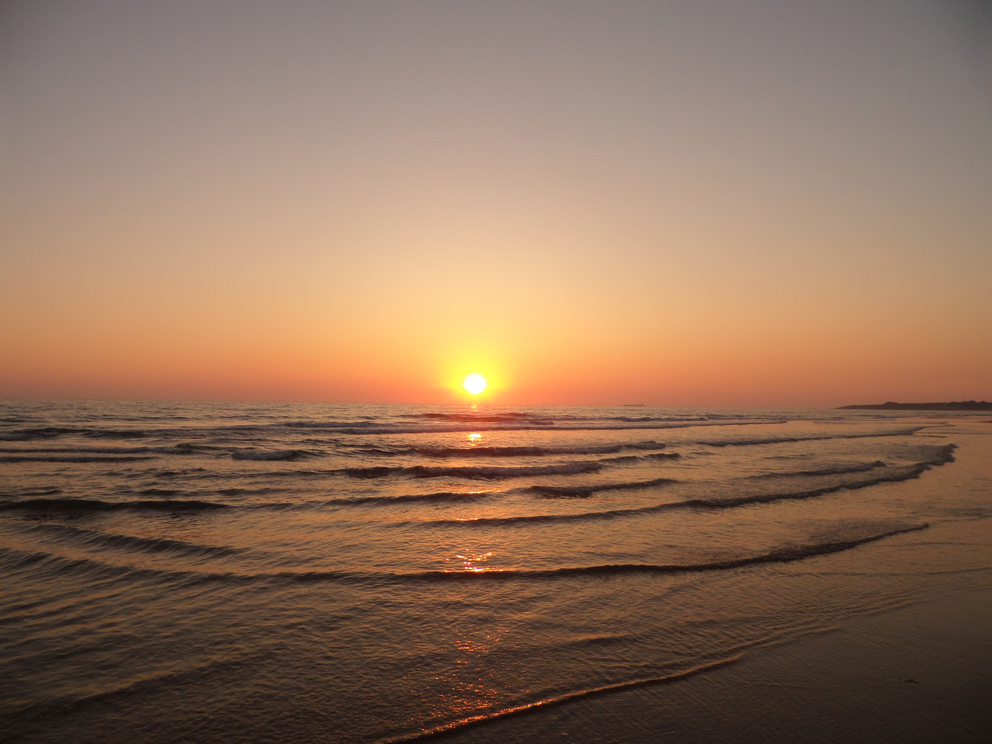 Sonnenuntergang in Andalusien