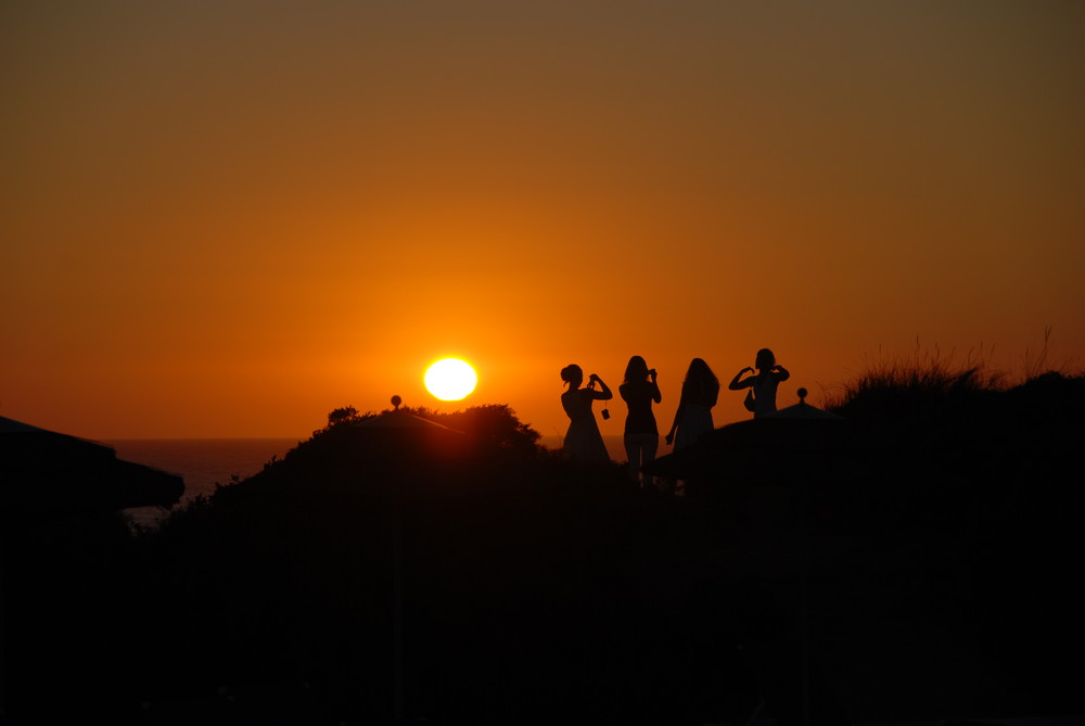 Sonnenuntergang in Andalusien