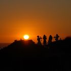 Sonnenuntergang in Andalusien