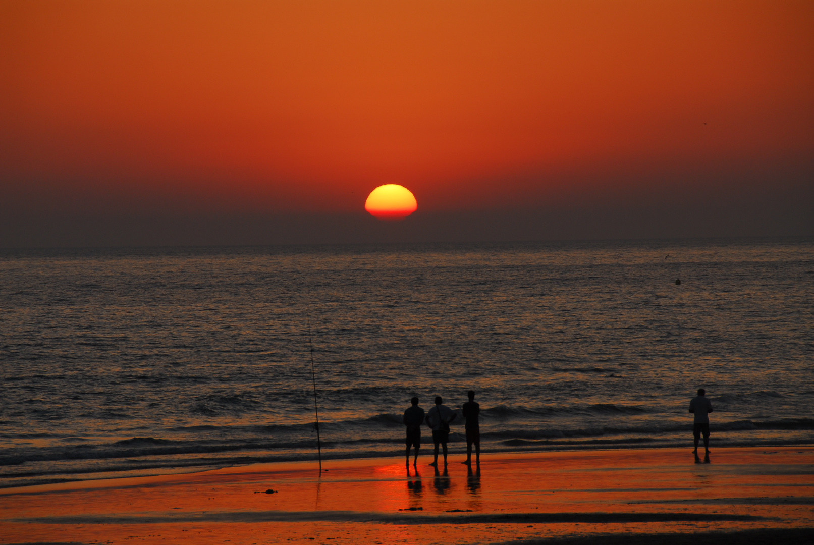 Sonnenuntergang in Andalusien