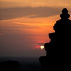 Sonnenuntergang in Angkor Wat