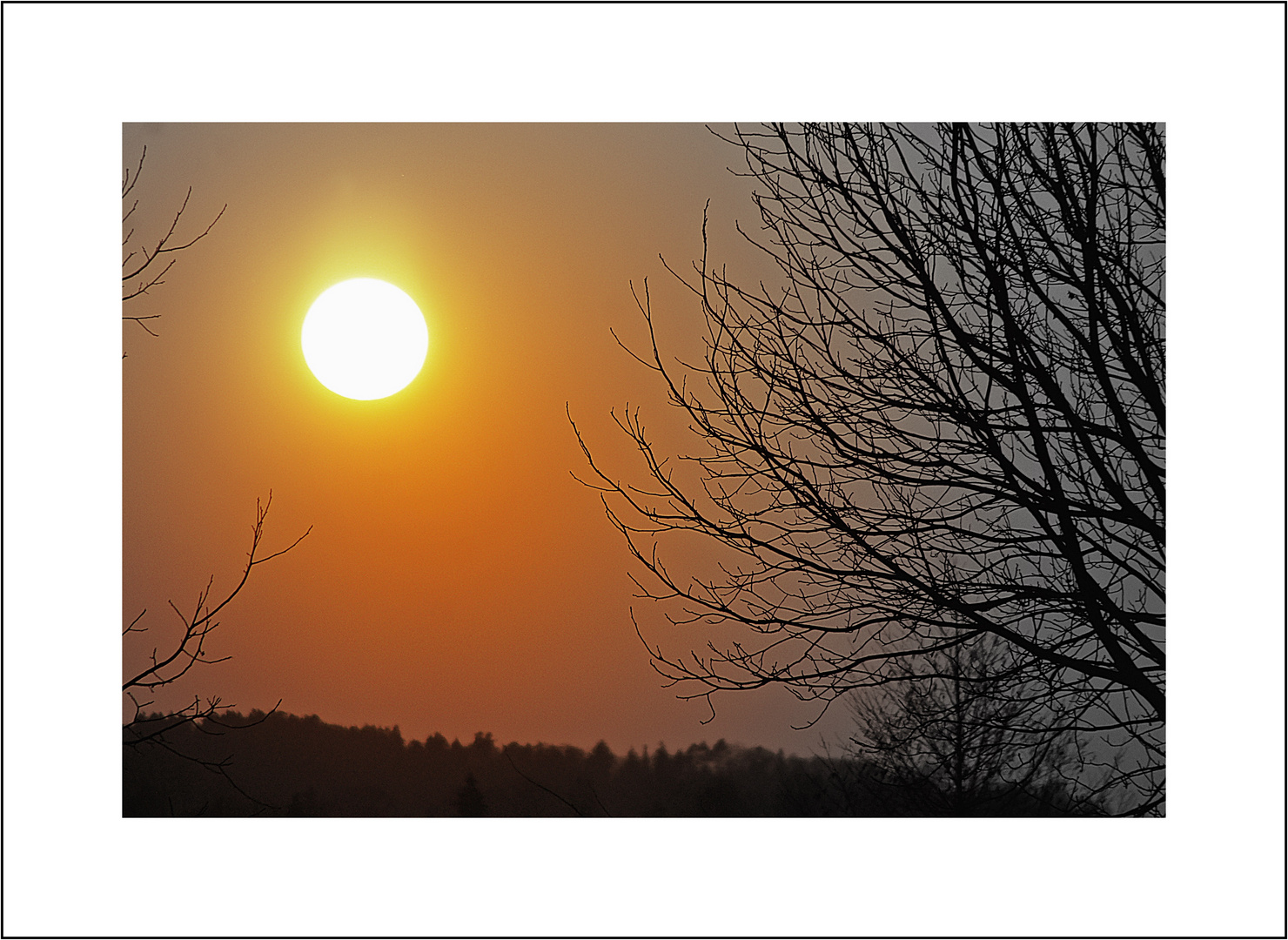 Sonnenuntergang in Arbon 2