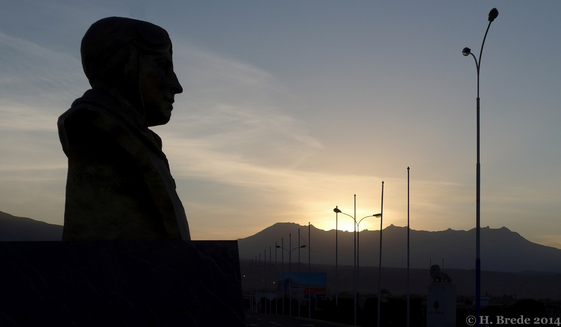 Sonnenuntergang in Arequipa