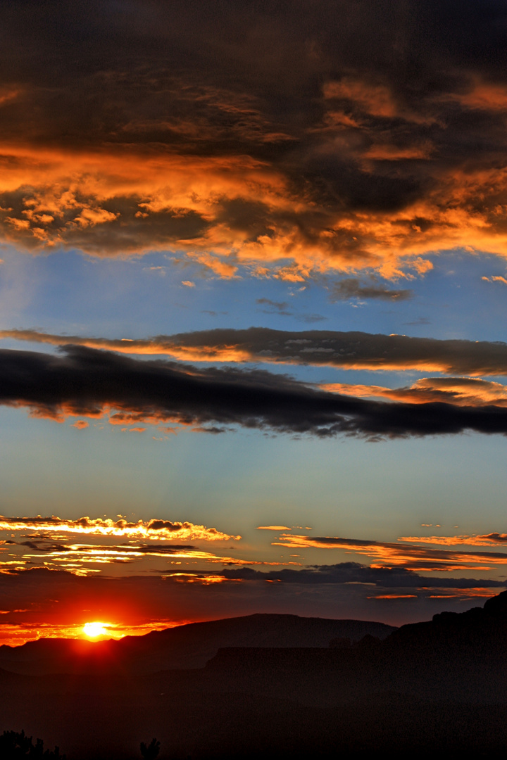 Sonnenuntergang in Arizona