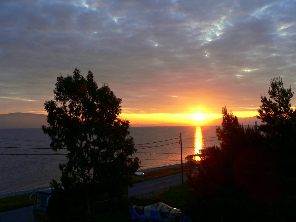 Sonnenuntergang in Athen