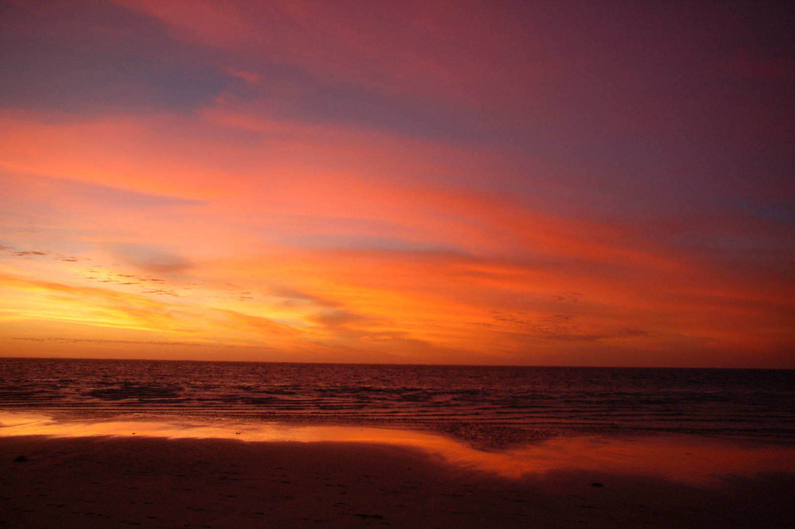 Sonnenuntergang in Australien