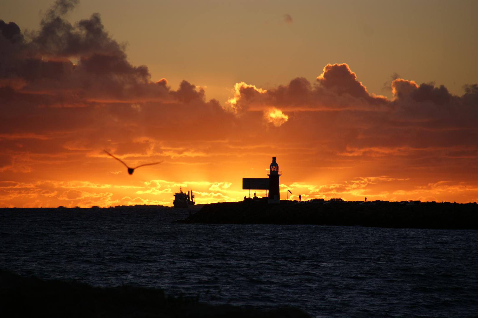 Sonnenuntergang in Australien