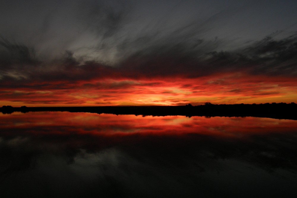 Sonnenuntergang in Australien