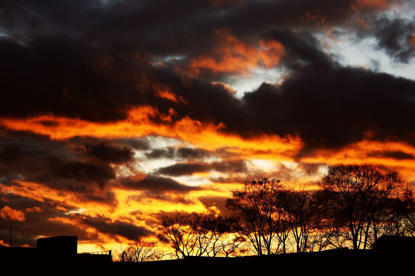 Sonnenuntergang in Babelsberg