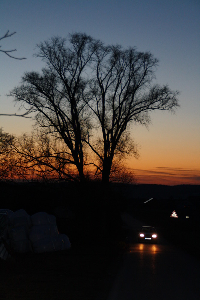 Sonnenuntergang in Bad Friedrichshall 2