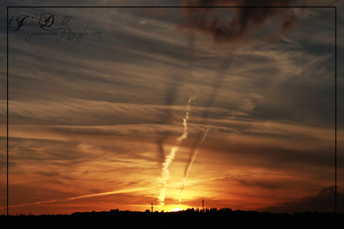 Sonnenuntergang in Bad Kösen#2