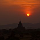 Sonnenuntergang in Bagan