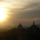 Sonnenuntergang in Bagan