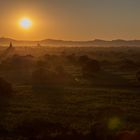 Sonnenuntergang in Bagan