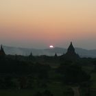 Sonnenuntergang in Bagan (Myanmar)