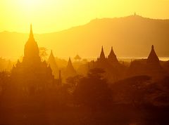 Sonnenuntergang in Bagan - Teil 1