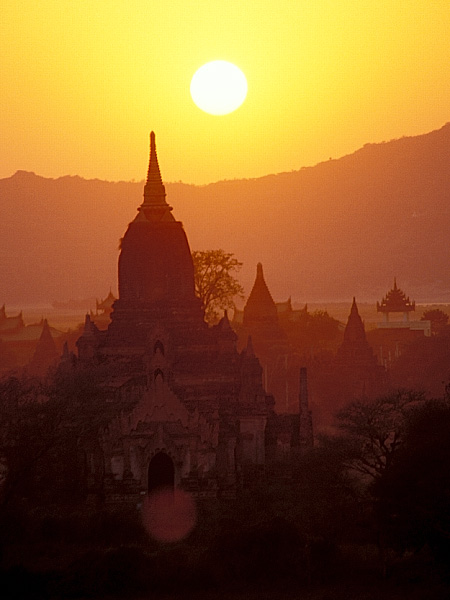 Sonnenuntergang in Bagan - Teil 3