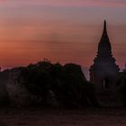 Sonnenuntergang in Bagan VI