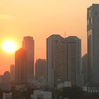 Sonnenuntergang in Bangkok