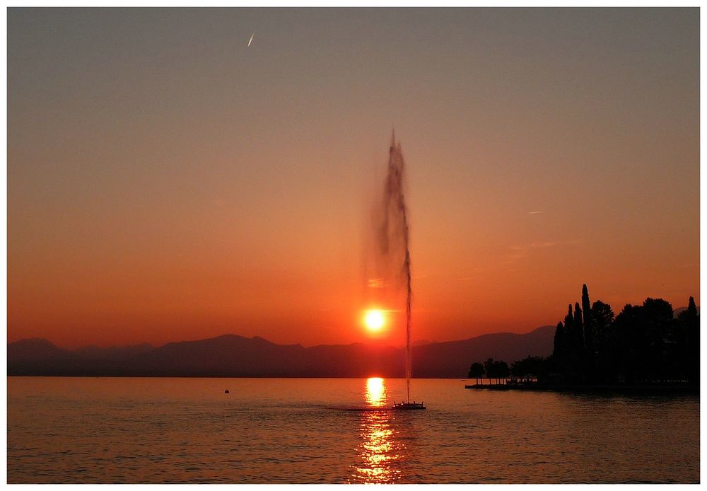 Sonnenuntergang in Bardolino