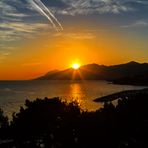 Sonnenuntergang in Baska Voda (Kroatien) 2