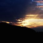 Sonnenuntergang in Bayern