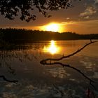 Sonnenuntergang in Belarus