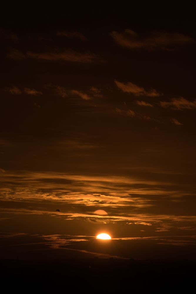 Sonnenuntergang in Berlin