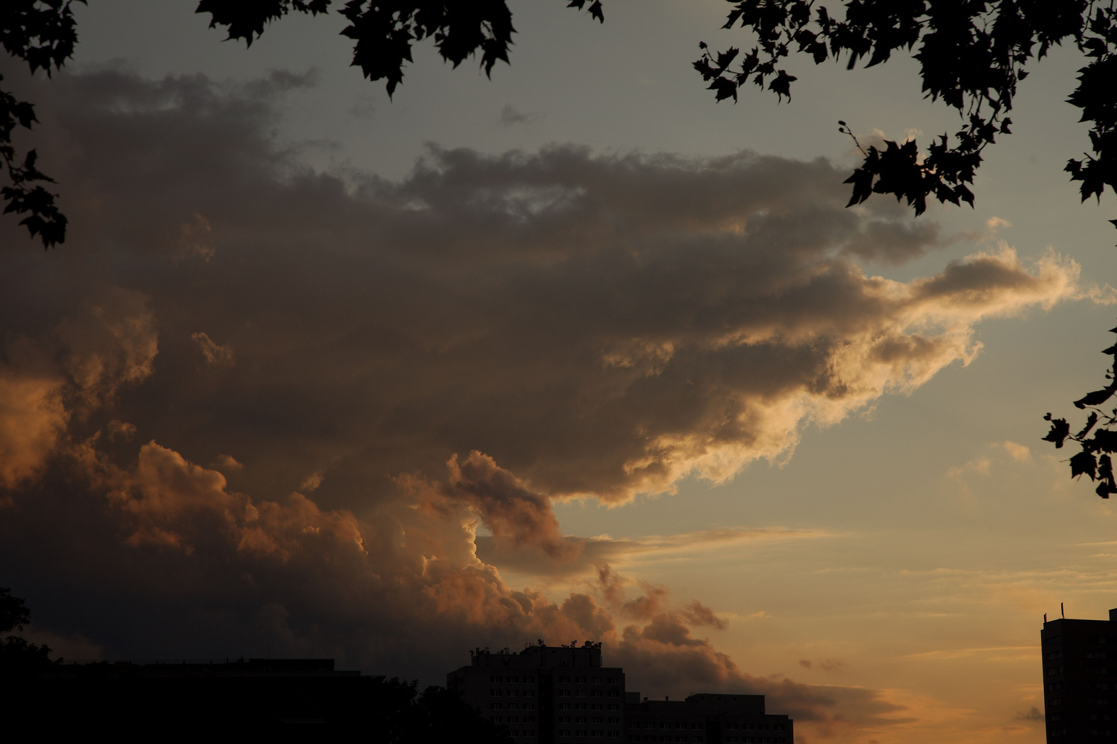 Sonnenuntergang in Berlin