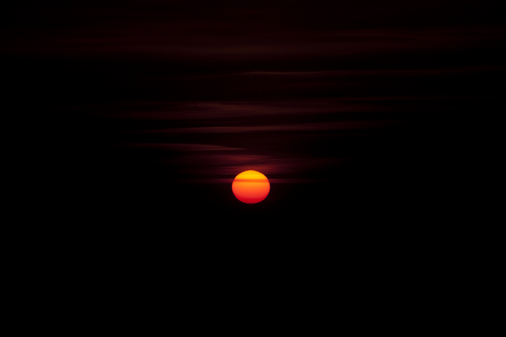 Sonnenuntergang in Berlin