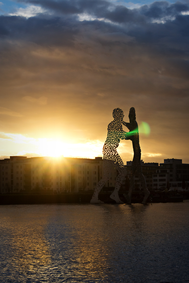 Sonnenuntergang in Berlin