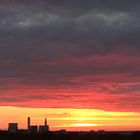 Sonnenuntergang in Berlin