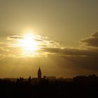 Sonnenuntergang in Berlin