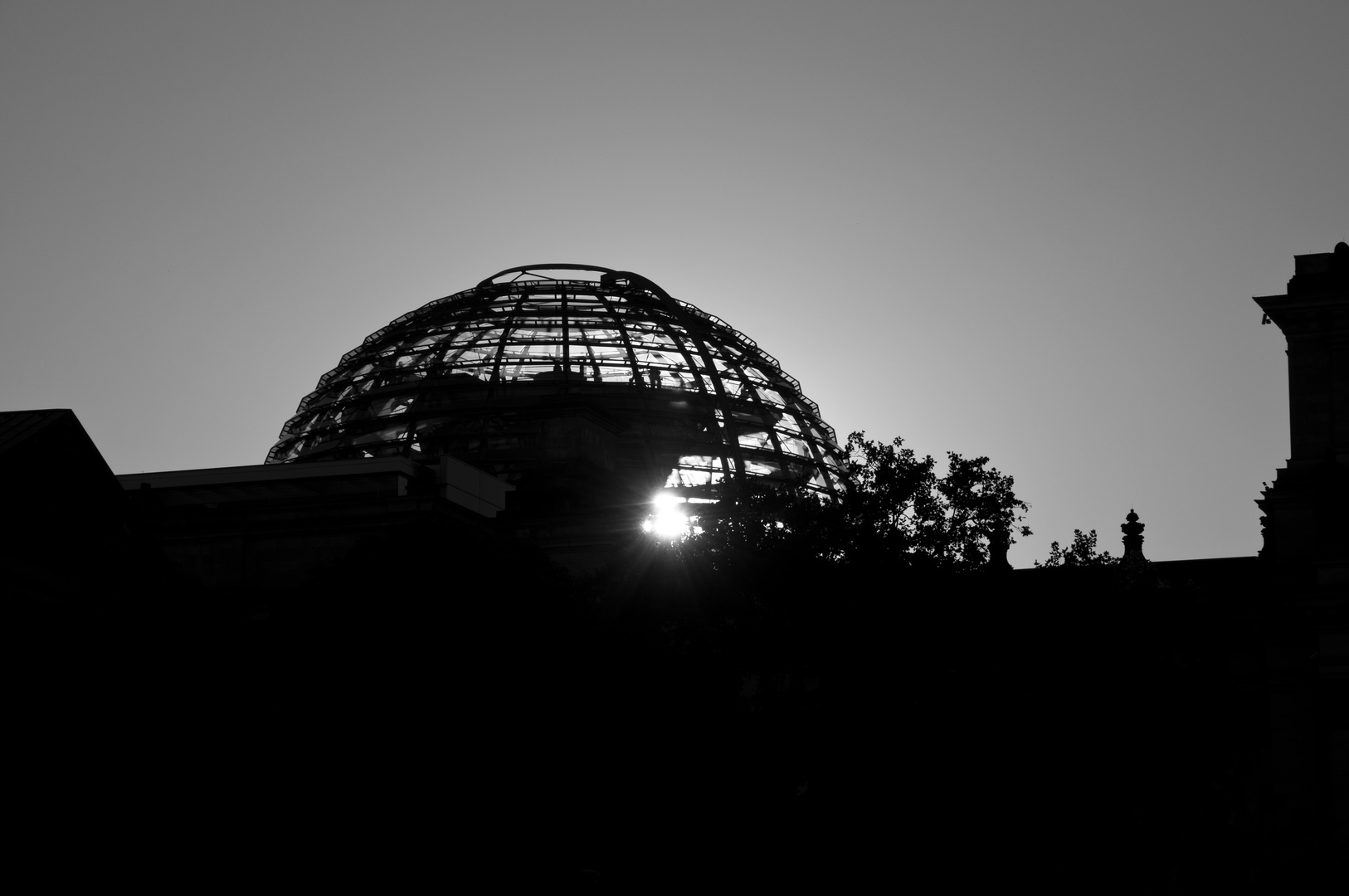 Sonnenuntergang in Berlin