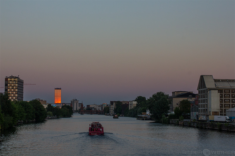 Sonnenuntergang in Berlin