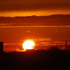 Sonnenuntergang in Berlin