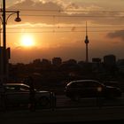 Sonnenuntergang in Berlin